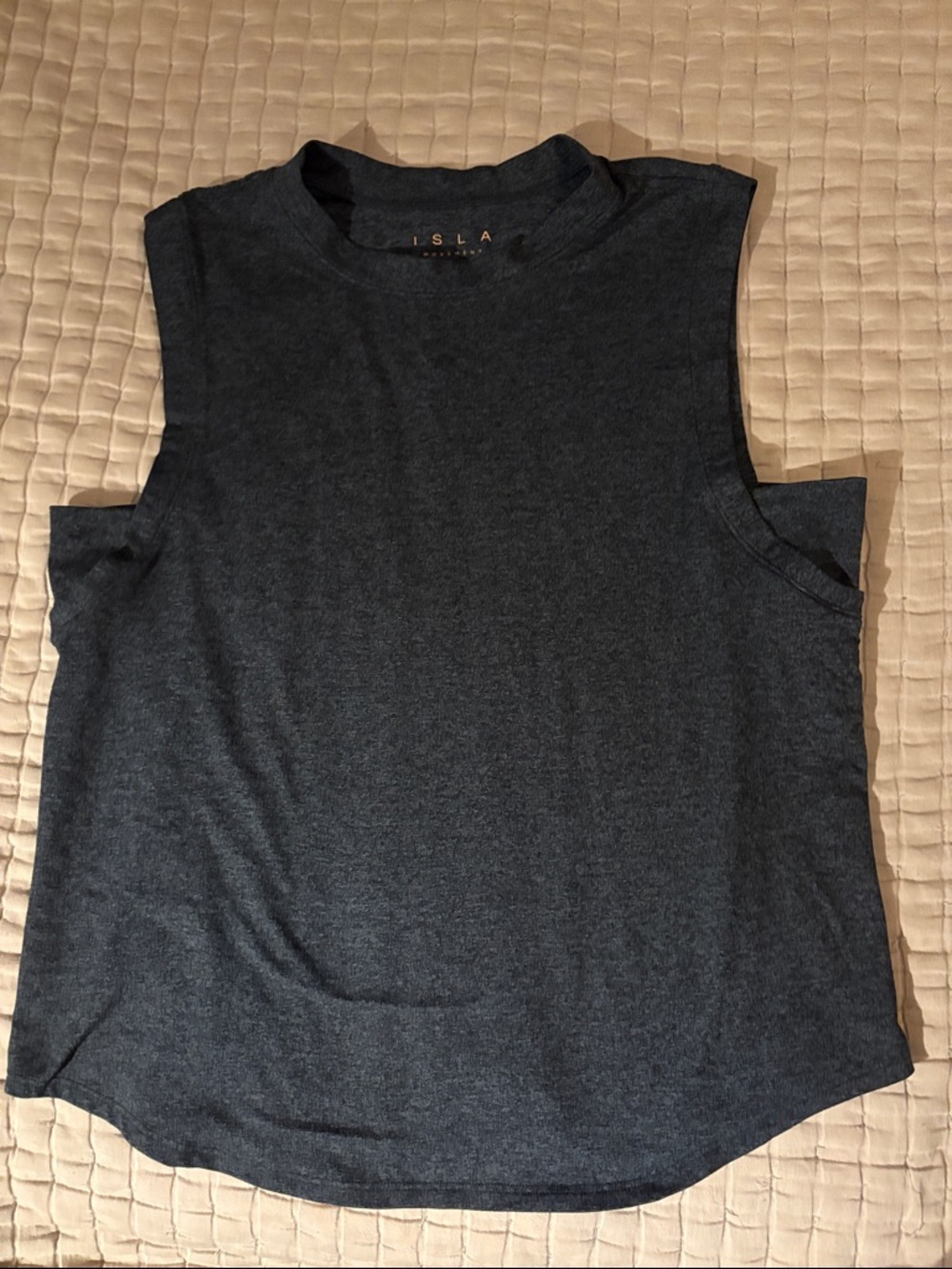 Charcoal Sleeveless Tank Top